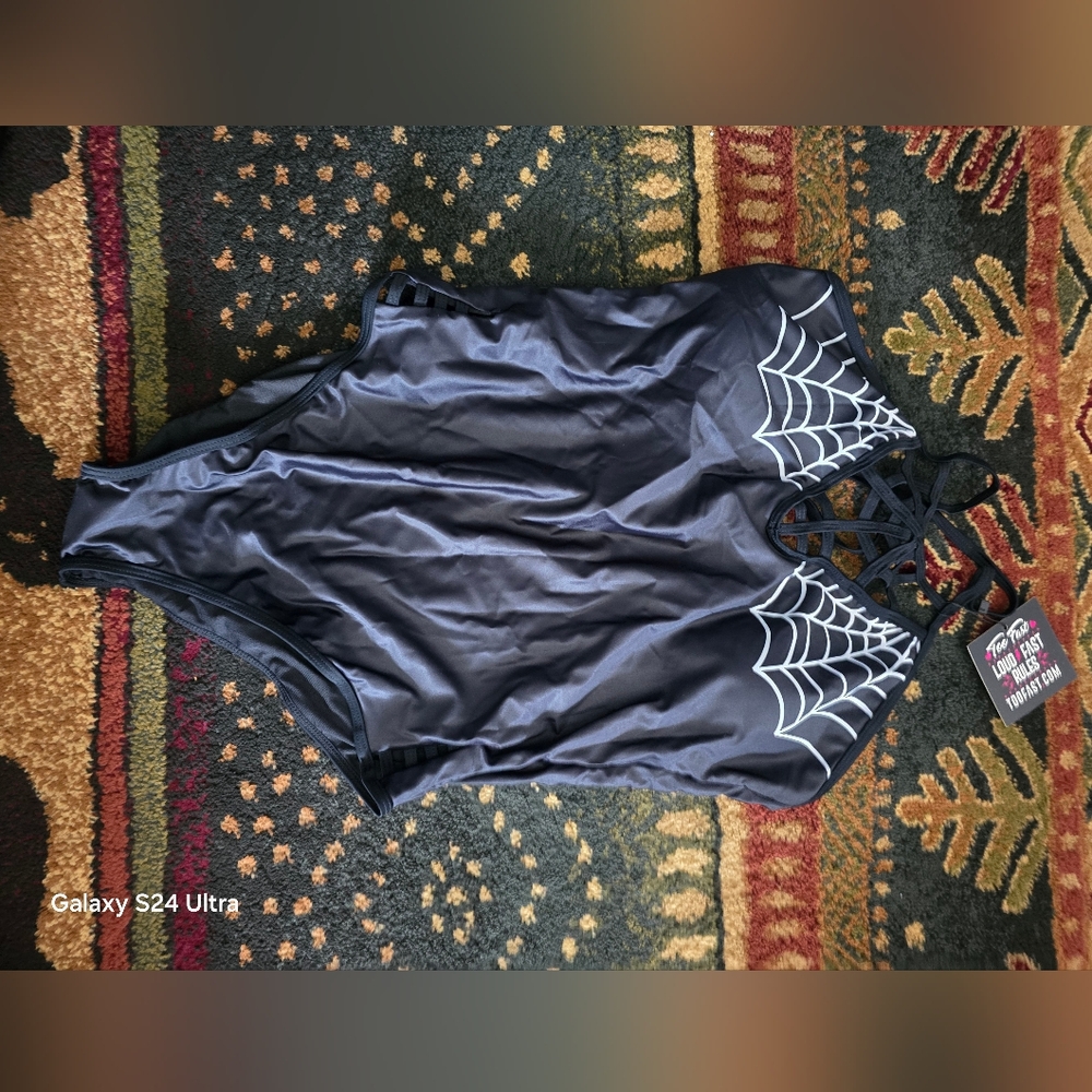 Too Fast Web Bathing Suit - Picture 2 of 2